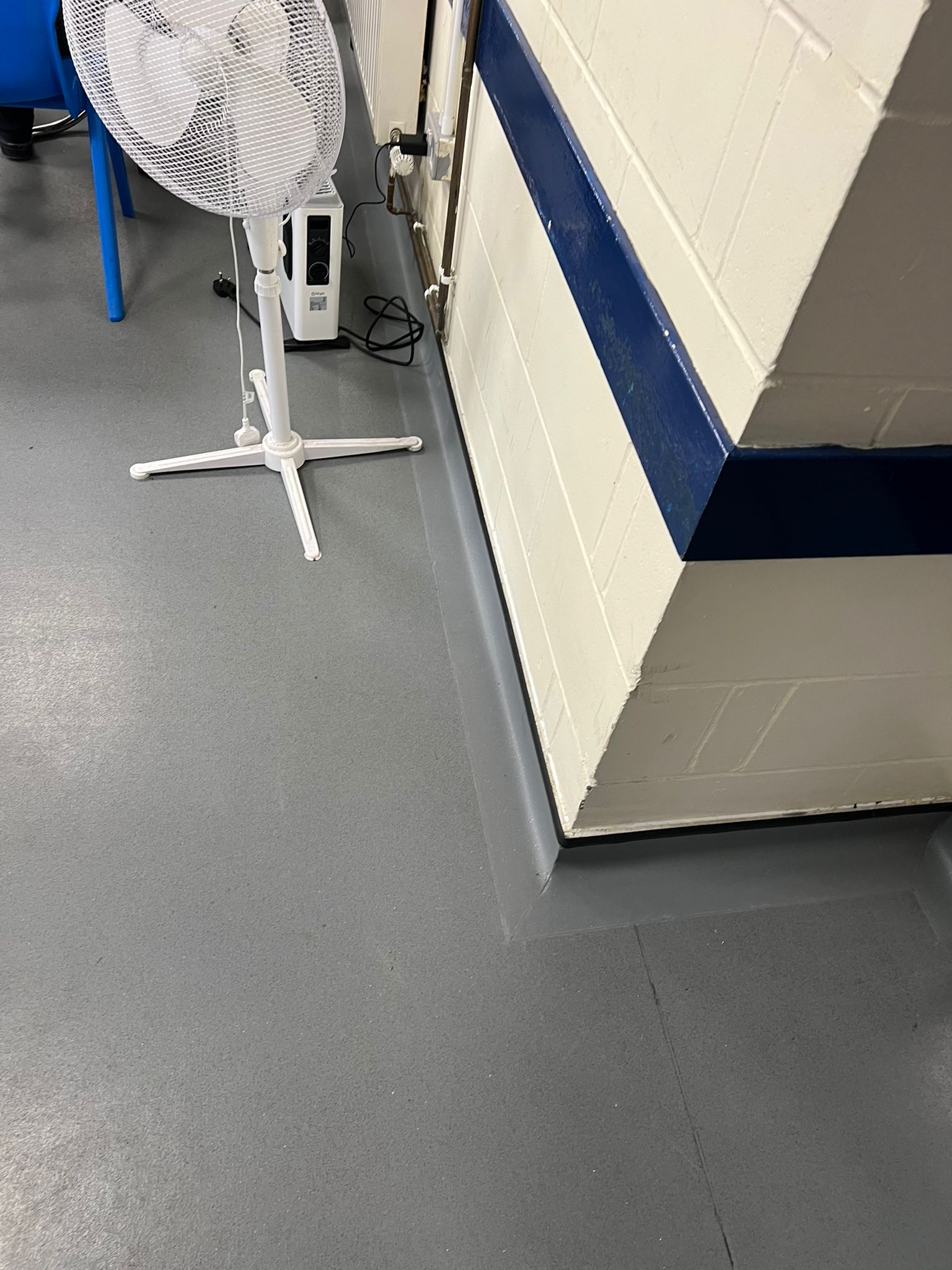 Bus depot Skirting replacement