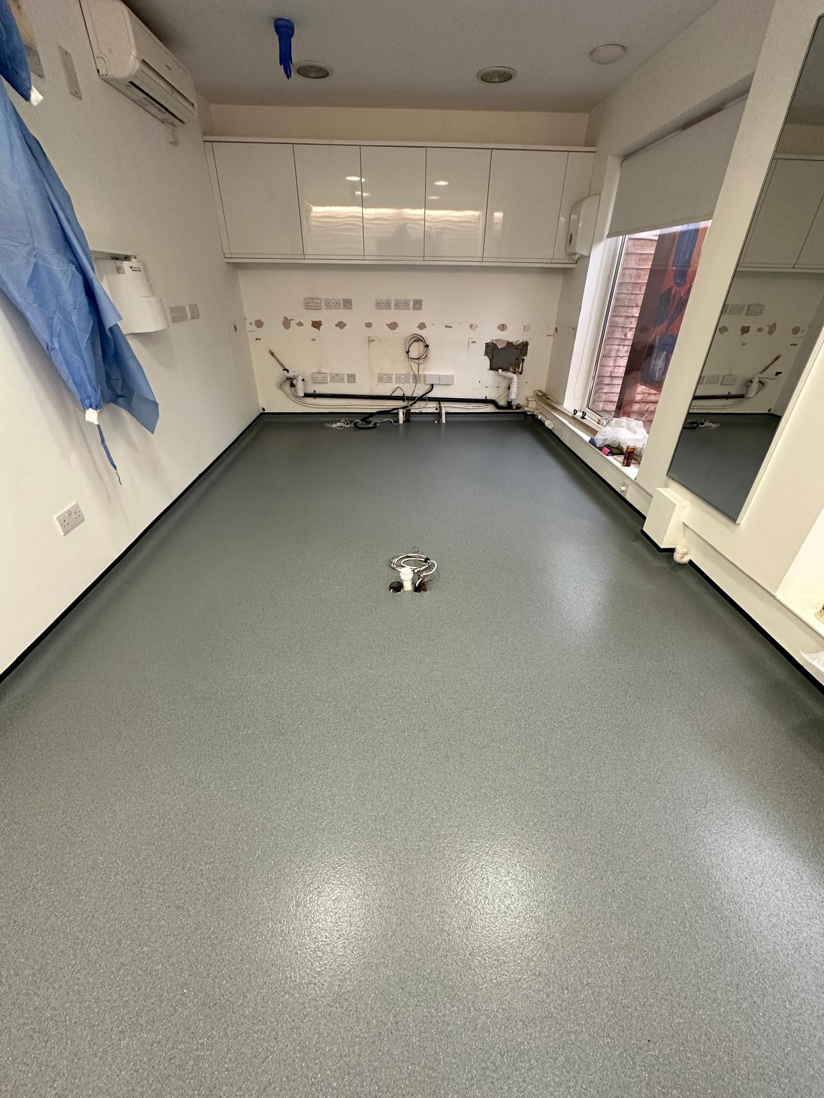 Dental Surgery received new cap and cove vinyl