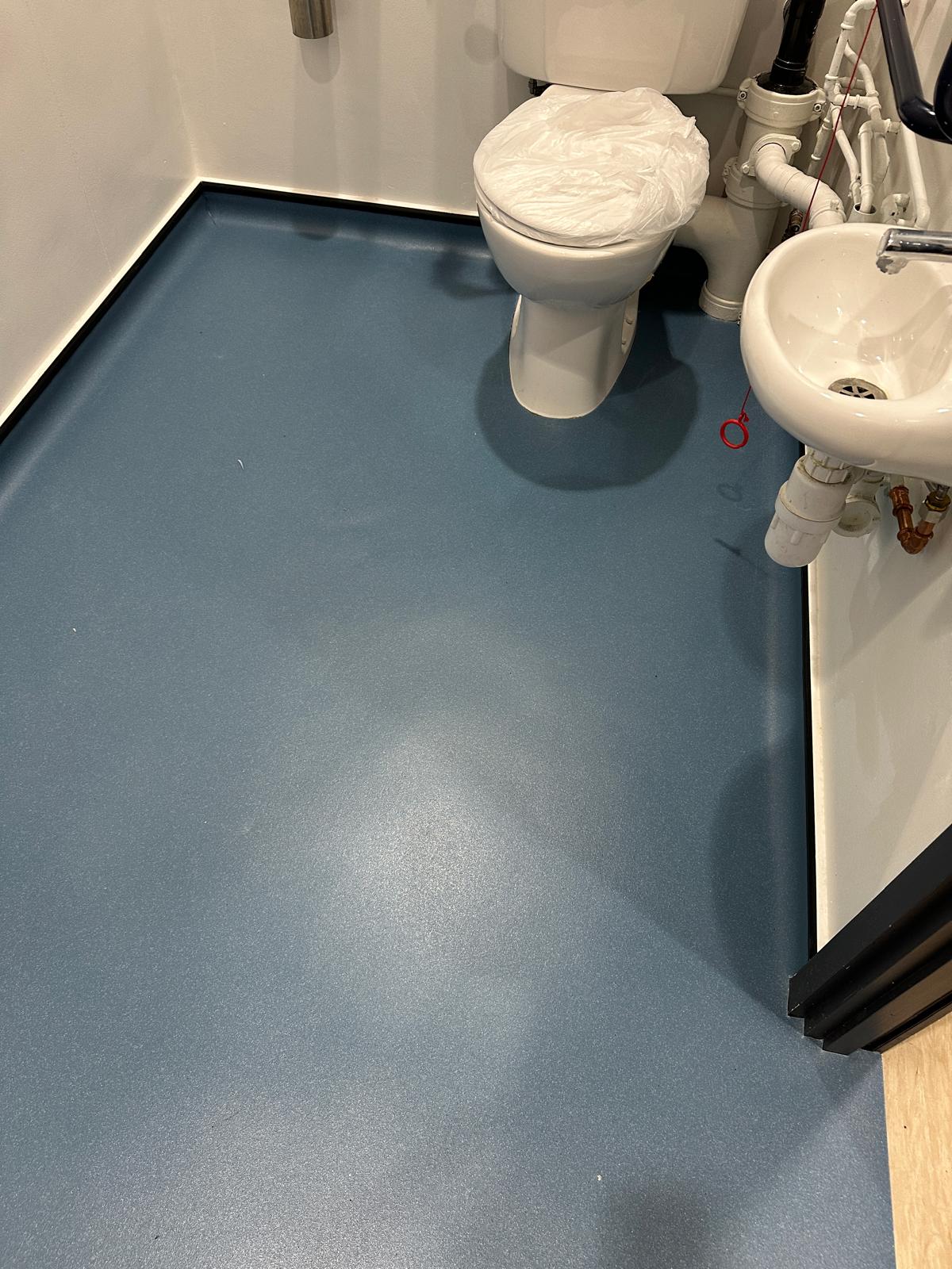 Toilet refurbishment in a UK Goverment building