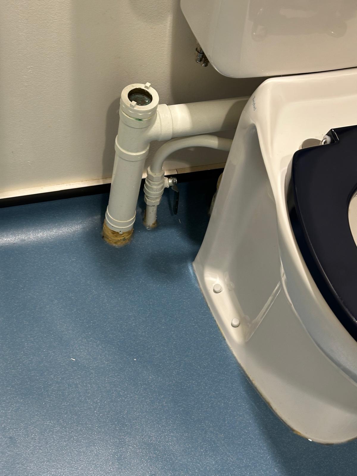 Toilet refurbishment in a UK Goverment building