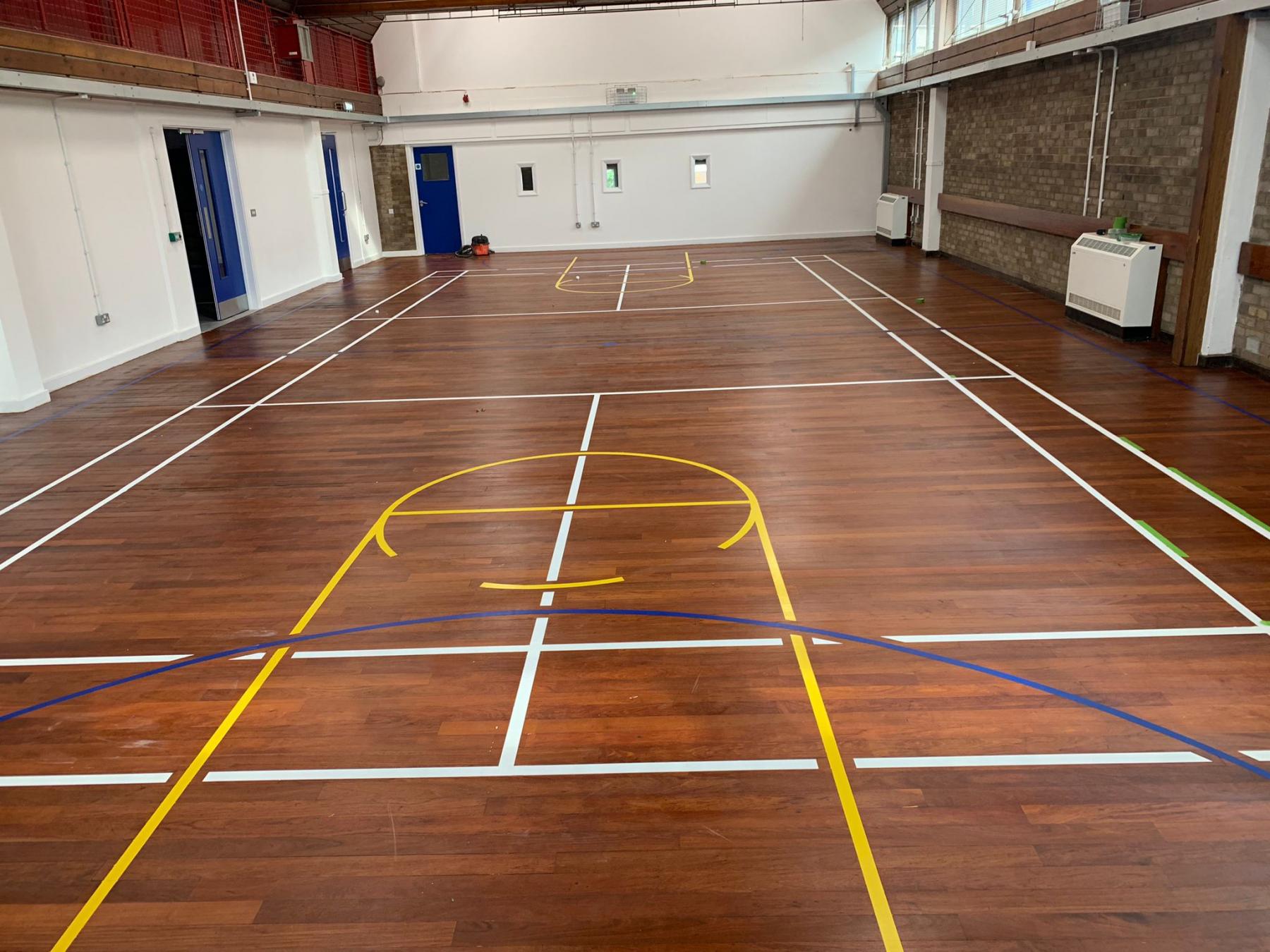 Riverside Youth Centre Sports Hall & Circulation 