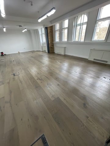 Wooden Floor Refurbishment at Sailsbury House, London