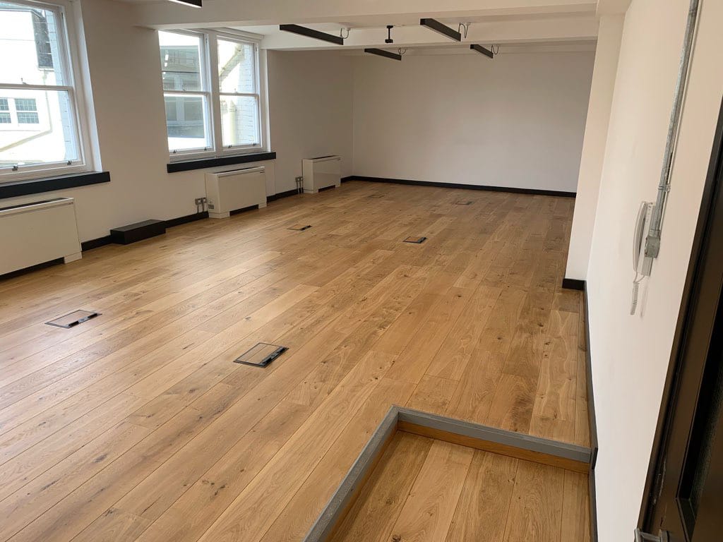 Wooden Floor Refurbishment at Sailsbury House, London